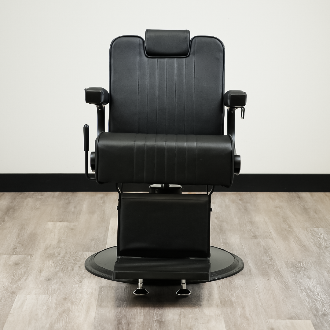 Cedrus Barber Chair - Black by LEVANT BARBER EQUIPMENT - Sustainable Living (View 3)