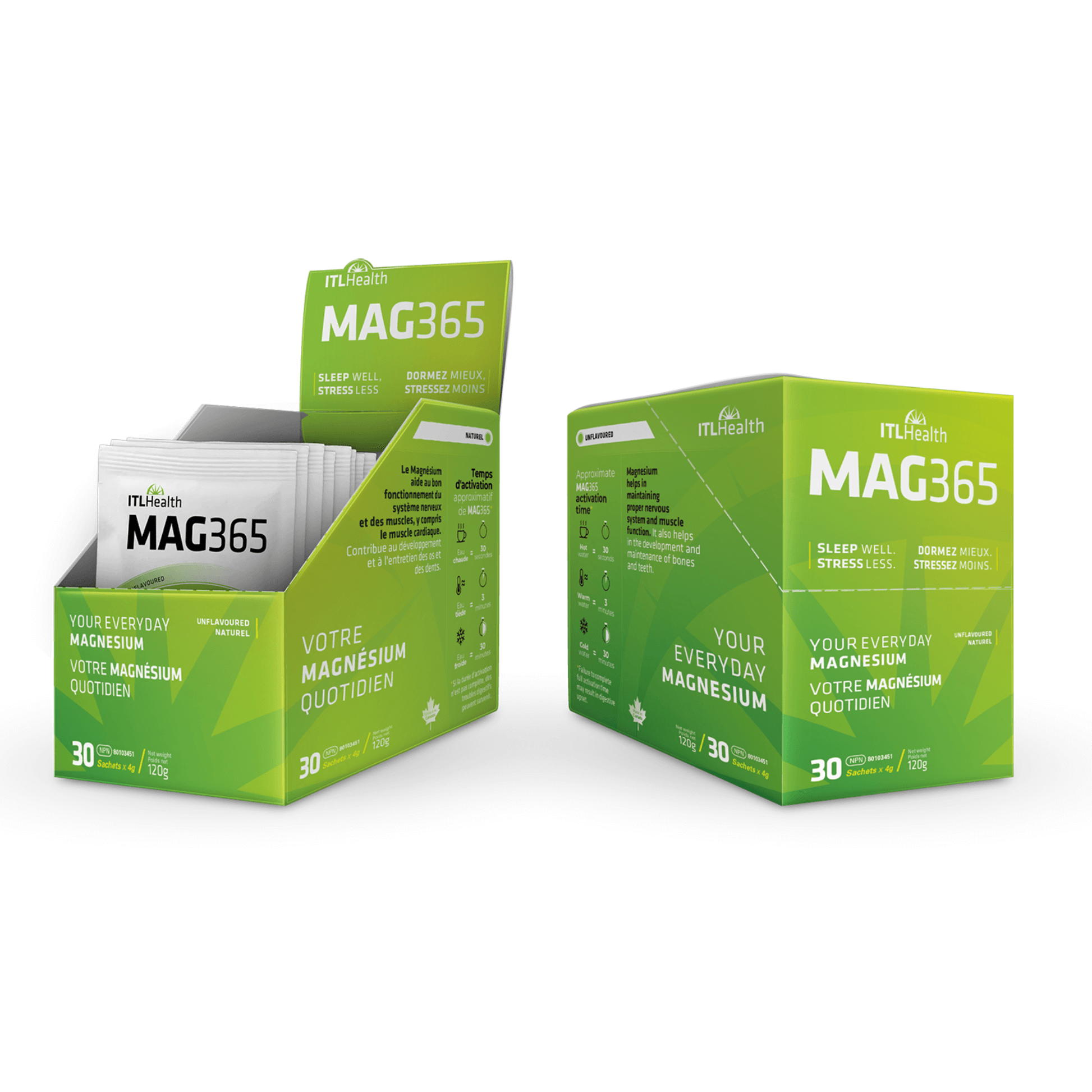 MAG365 Single Serve Sachets, Unflavoured - Eco-friendly - Sama Homes