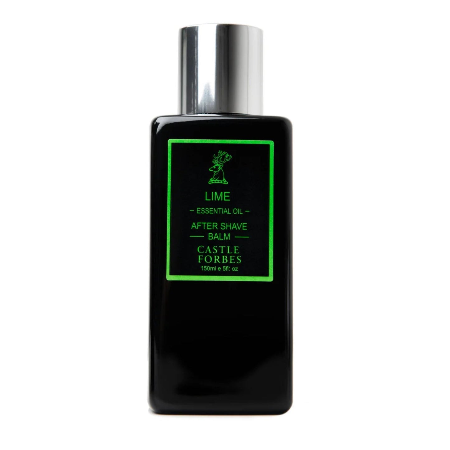 Luxury Aftershave Balm, Lime Essential Oil, No Added Alcohol, 5 fl.oz / 150ml