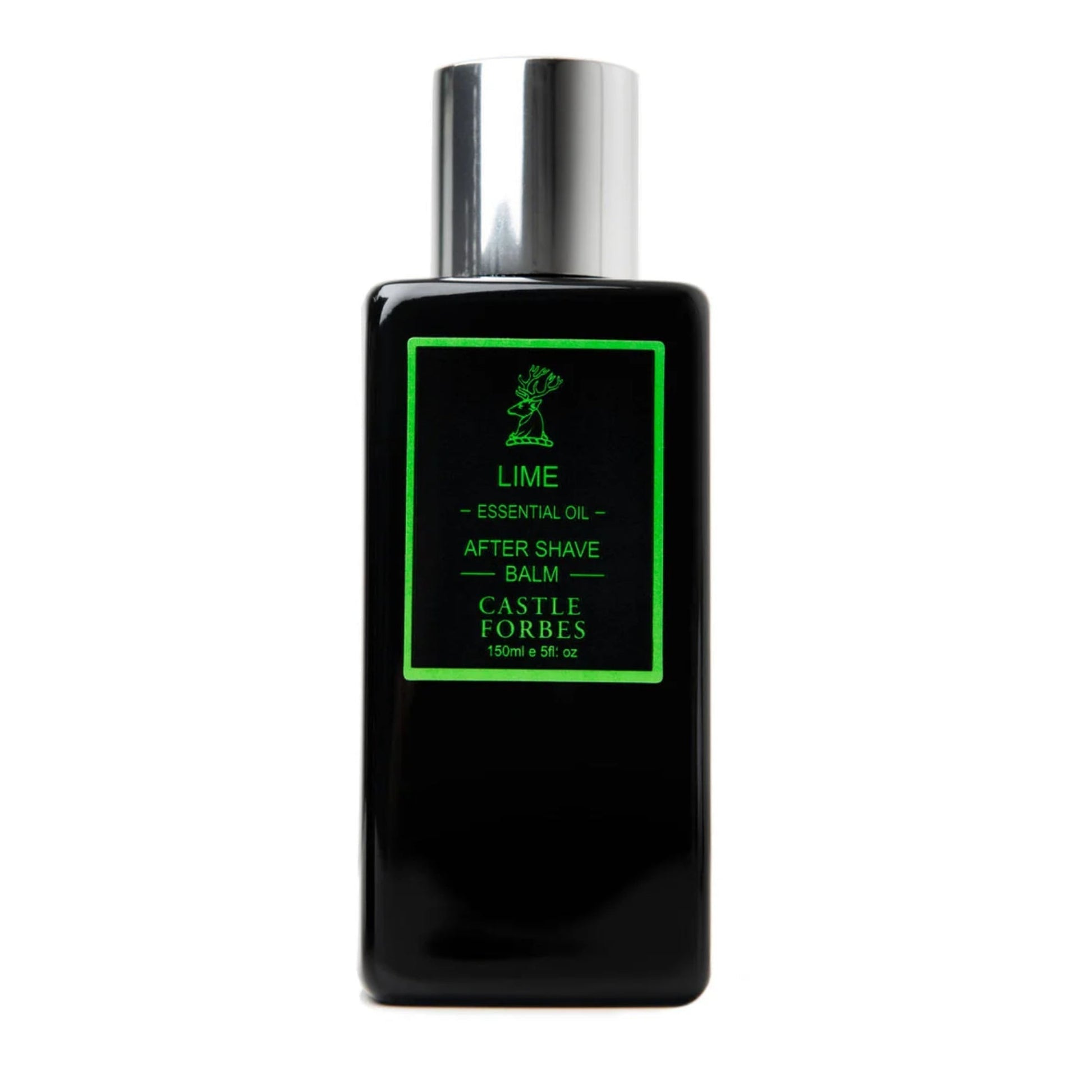 Luxury Aftershave Balm, Lime Essential Oil, No Added Alcohol, 5 fl.oz / 150ml - Image 2