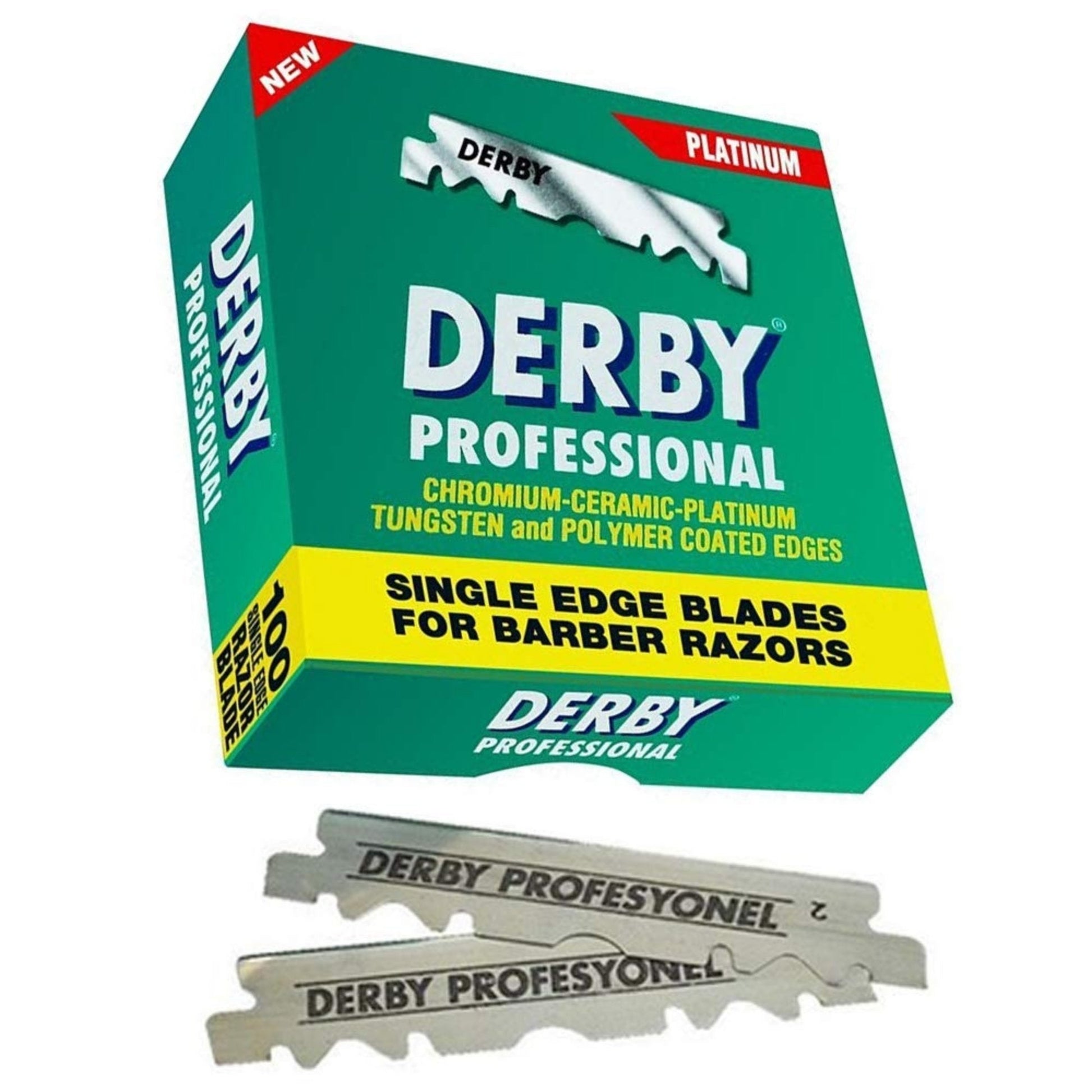 Derby Professional Single Edge Razor Blade (100 Blades/Pack) - Image 4