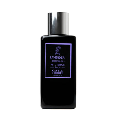 Luxury Aftershave Balm, Lavender Essential Oil, No Added Alcohol, 5 fl.oz / 150ml by Castle Forbes - Post Shave Balms (View 2)