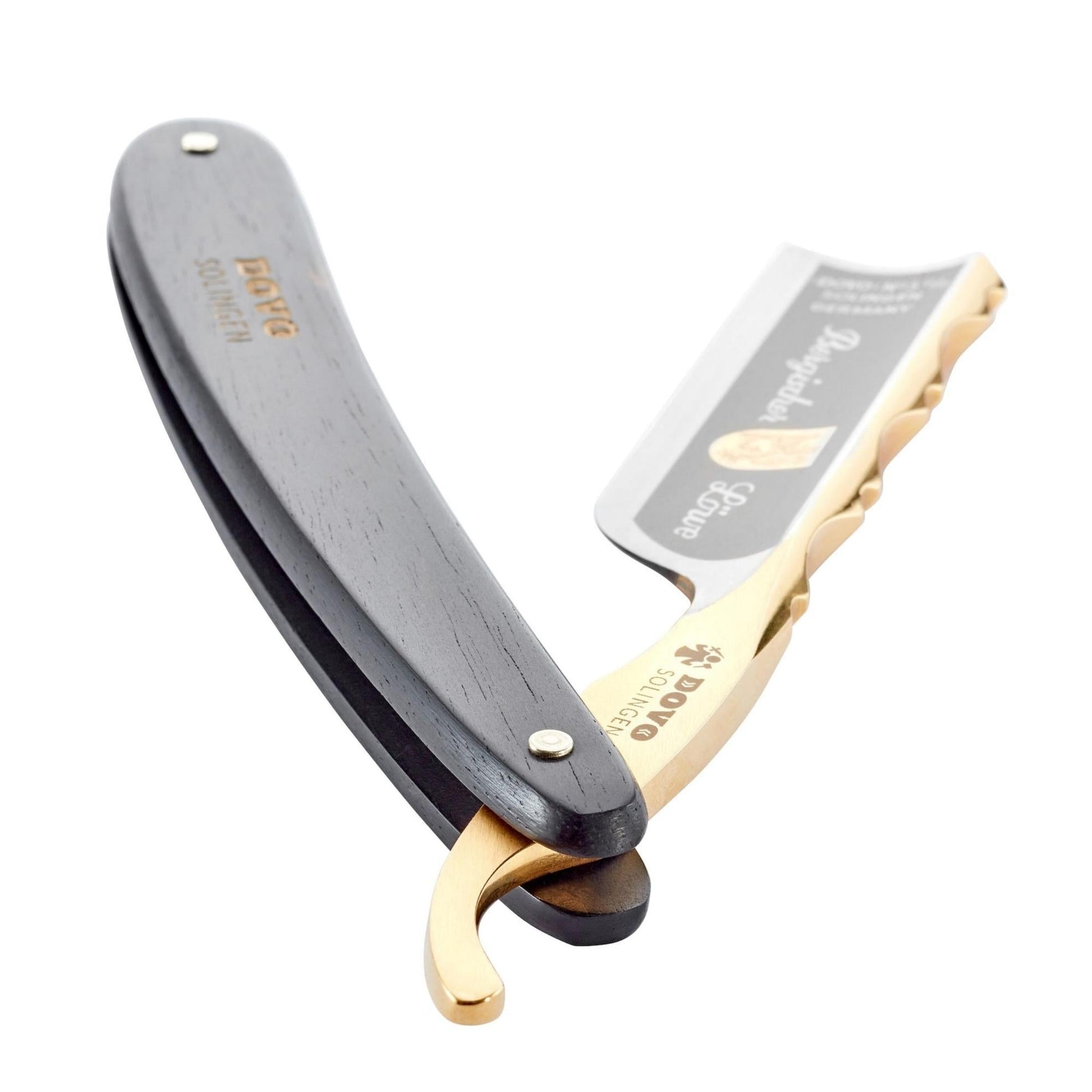 Dovo "Bergischer Löwe" Straight Razor, Ebony,6/8 by Dovo - Straight Razor (View 2)