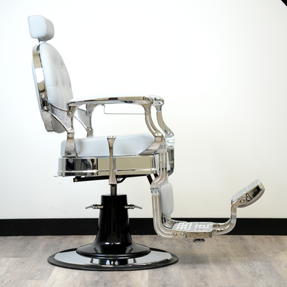 Santana Silver Barber Chair by Elite - Sustainable Living (View 3)