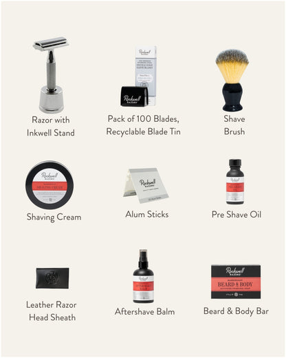 The Ultimate Rockwell 6C All-In-One Master Shave Kit | The Perfect Zero-Waste Starter Set by Rockwell Razors - Safety Razor (View 3)