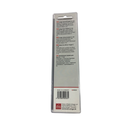 Becker Stainless Steel Long Blades for Dovo Shavette Black Holder -10 pk by Becker - Shavette (View 2)