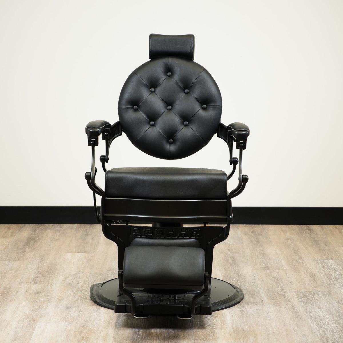 Sultan Barber Chair - Black by LEVANT BARBER EQUIPMENT - Sustainable Living (View 2)