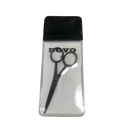 Dovo 4.5" Stainless Steel Moustache Scissor - Black by Col Conk - Razor Blades (View 2)