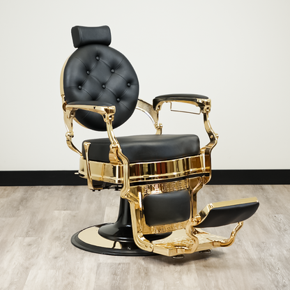 Luxor Barber Chair Gold by LEVANT BARBER EQUIPMENT - Sustainable Living