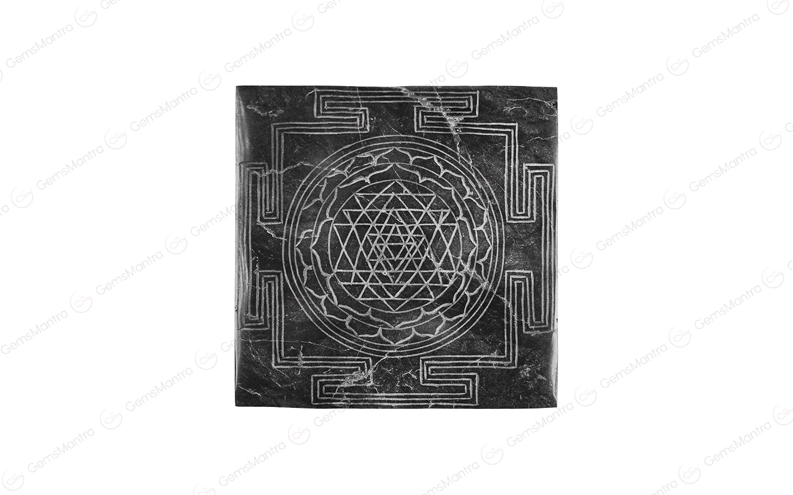 Premium Handmade Shaligram Shree Yantra - Image 2