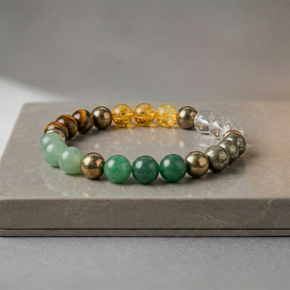 Dhan Yog Siddh Energized Bracelet (Lab Certified) by SAMAHealing - Sustainable Living