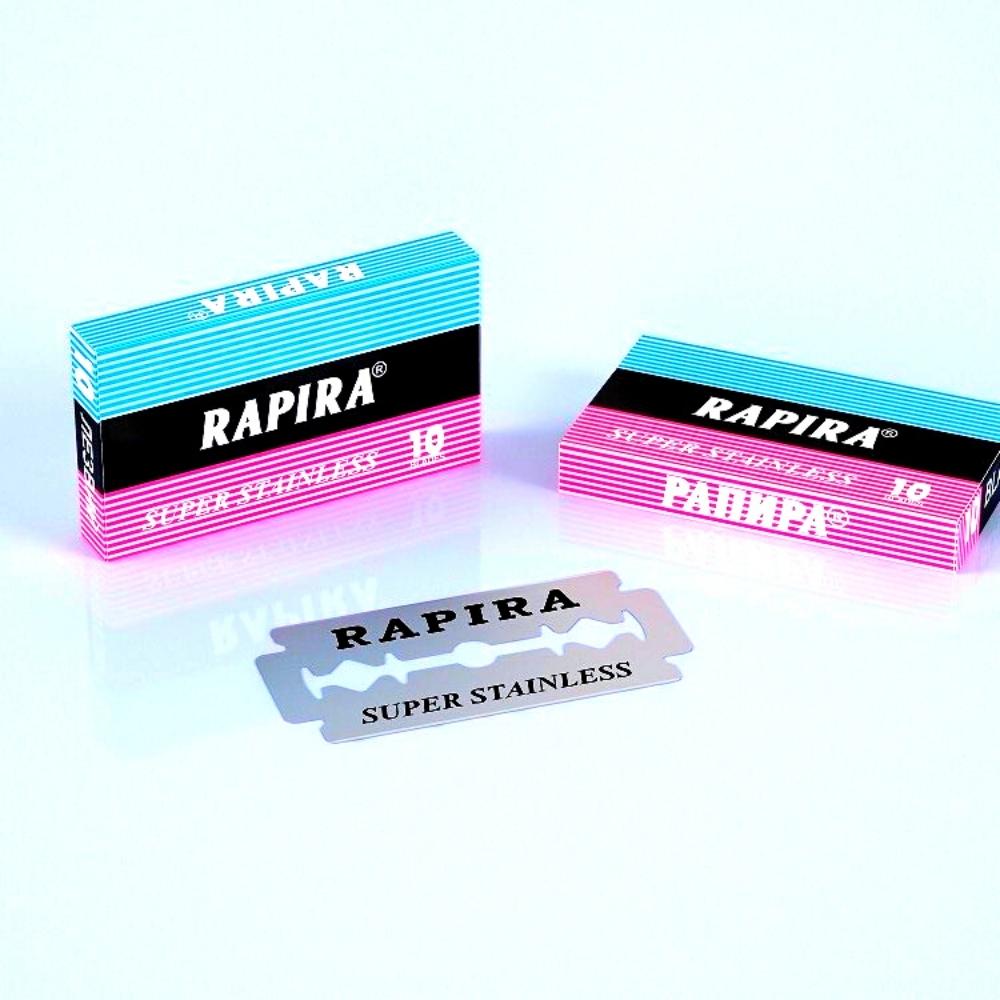 BLD-2739-10PK 100 Rapira Double Edge Safety Razor Blades Classic(10 Blades/ pack) - Eco-friendly - Sama Homes