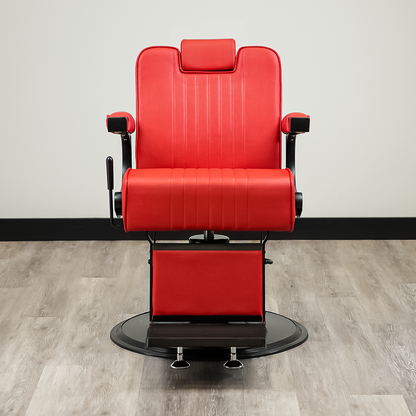Cedrus Barber Chair - Red by LEVANT BARBER EQUIPMENT - Furniture (View 3)