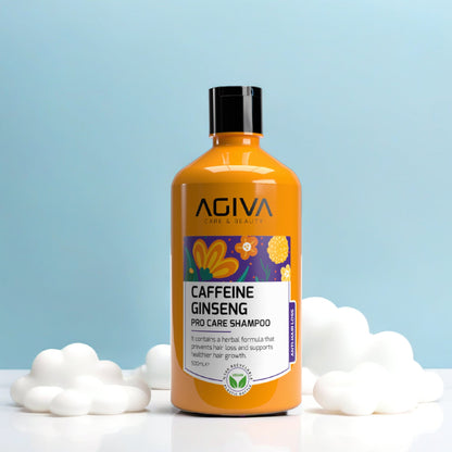 Agiva Caffeine Ginseng Pro Care Shampoo 500ML by Agiva - Sustainable Living (View 3)