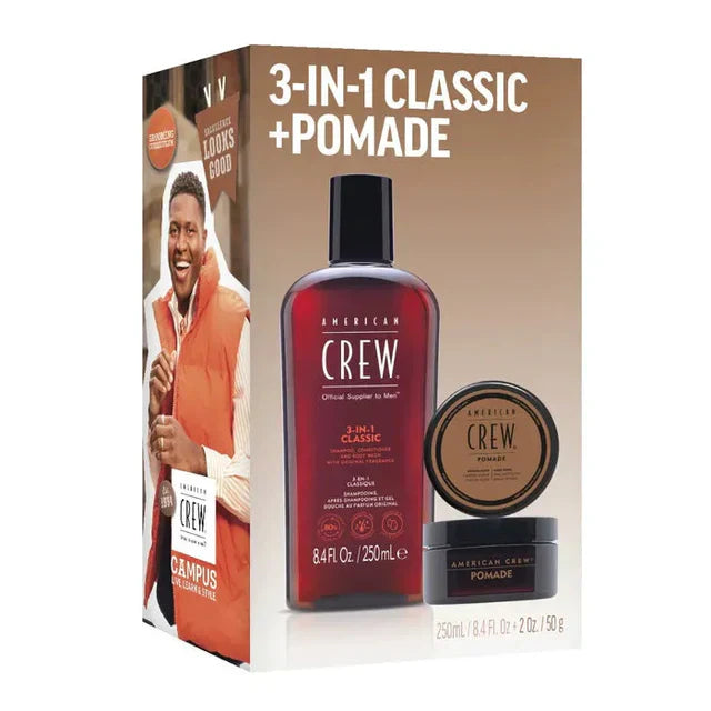 American Crew 3-IN-1 Classic and Pomade Duo by American Crew - Sustainable Living