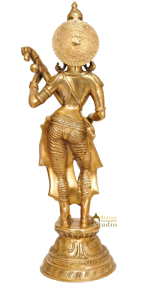 Devi Saraswati Playing Veena - Image 3