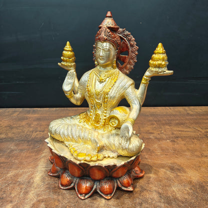The Auspicious Image of Goddess Lakshmi Statue 1 Feet by vendor-unknown - Hindu Gods (View 4)