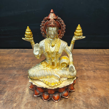 The Auspicious Image of Goddess Lakshmi Statue 1 Feet by vendor-unknown - Hindu Gods (View 5)