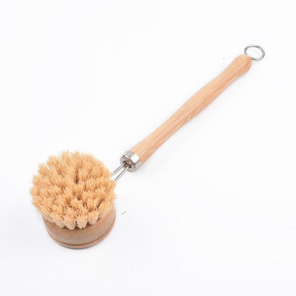 Japanese-Style Sisal Pot Brush – Natural Beech Wood Handle by SAMA Homes - 0 (View 2)