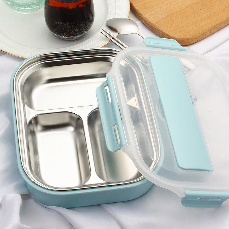 Stainless steel student lunch box – Image 2 - Eco-friendly - Sama Homes