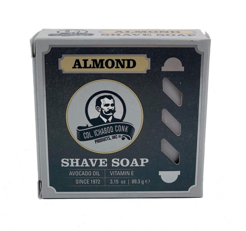 Col. Conk Almond Super Bar - 3.15 oz - 2.8" diameter - Eco-friendly - Sama Homes