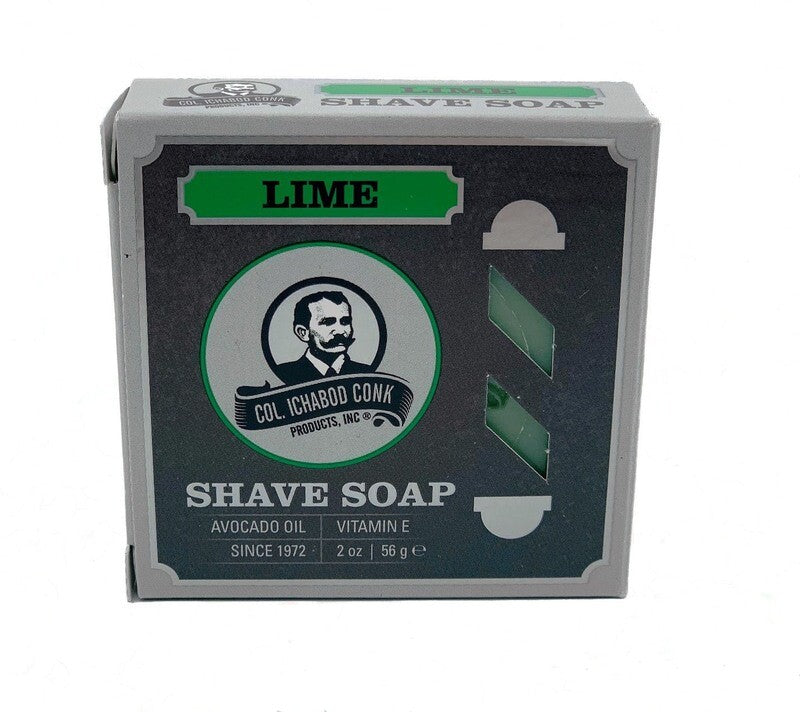 Col. Conk Lime Soap - 2 oz - 2.4" diameter - Eco-friendly - Sama Homes