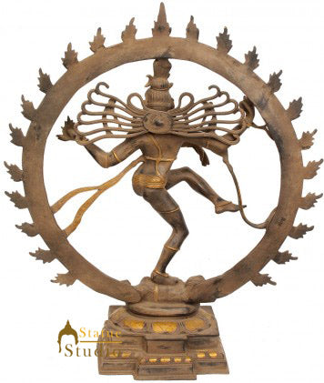 Antique Large Size Finest Indoor Outdoor Décor Nataraja Statue 26" - Image 5