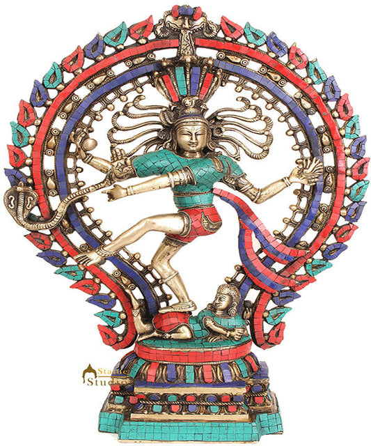 Multicolor Finest Home Room Décor Lord Nataraj Large 2 Feet Statue