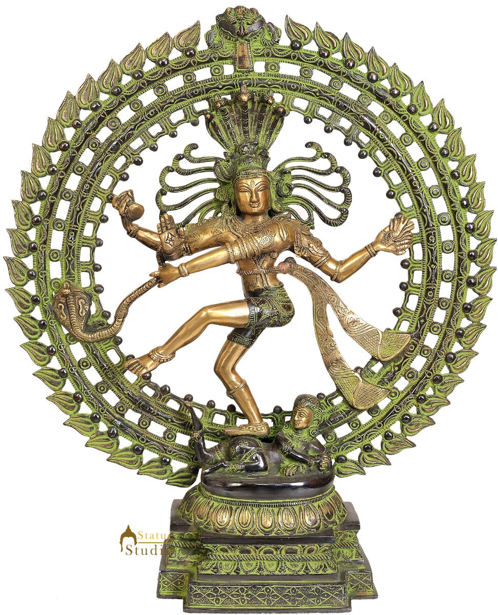 Large 2 Feet Lord Nataraj Statue Home garden Décor - Image 2