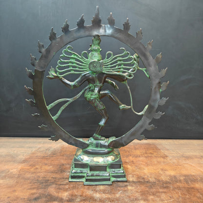 Brass Large Dancing God Lord Nataraja Idol 2 Feet by vendor-unknown - Hindu Gods (View 2)