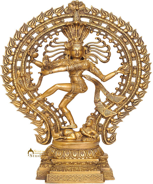 Large Size Perfect Home Welcome Vastu Décor Nataraj Statue 2 Feet - Eco-friendly - Sama Homes
