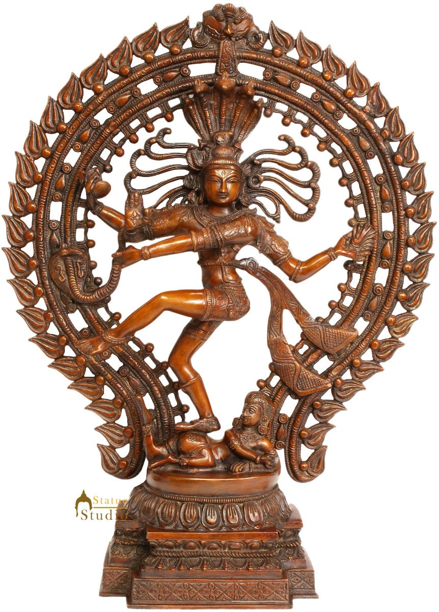 Large Size Indoor Outdoor Home Garden Décor Natraj Idol 22" - Image 2
