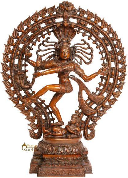 Large Size Indoor Outdoor Home Garden Décor Natraj Idol 22" by vendor-unknown - Hindu Gods (View 2)