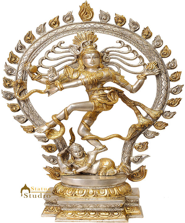 Unique Fengshui Vastu Home Décor Gifting Natraj Statue 21" - Eco-friendly - Sama Homes