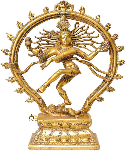 Fengshui Lucky Home Welcome Décor Lord Nataraja Statue 12" by vendor-unknown - Hindu Gods