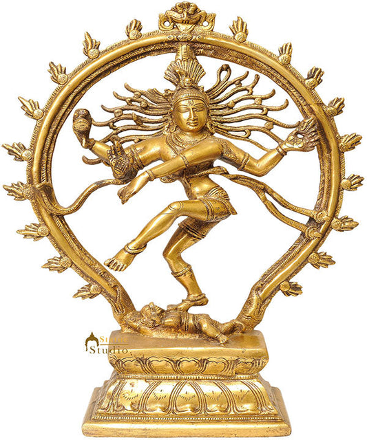 Fengshui Lucky Home Welcome Décor Lord Nataraja Statue 12"