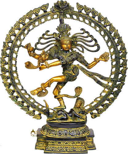 Fengshui Lucky Home Welcome Décor Lord Nataraja Statue 21" by vendor-unknown - Hindu Gods