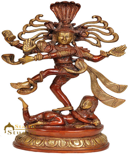 Lord Shiva Dancing As Nataraja Antique Home Décor For Sale 15" by vendor-unknown - Hindu Gods