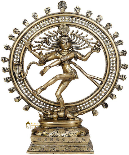 Large Size Dancing Shiva as Nataraja Home Garden Décor Gifting 2 Feet" by vendor-unknown - Hindu Gods