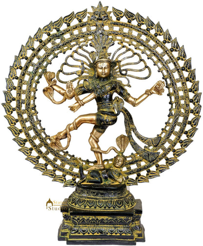 Large Size Dancing Shiva as Nataraja Home Garden Vastu Décor 27" by vendor-unknown - Hindu Gods (View 2)