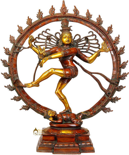 Large Size Dancing Shiva as Nataraja Home Garden Fengshui Décor 2 Feet by vendor-unknown - Hindu Gods