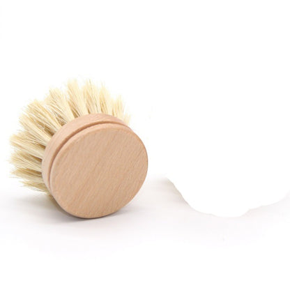 Wooden Handle Pot Brush – Eco-Friendly Cleaning Brush by SAMA Homes - 0
