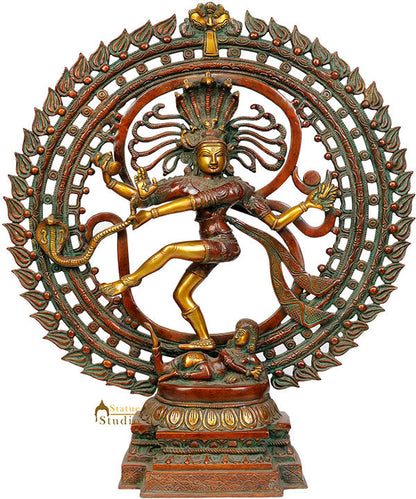 Home Welcome Vastu Fengshui Décor Dancing Lord Natraj Statue 23" by vendor-unknown - Hindu Gods