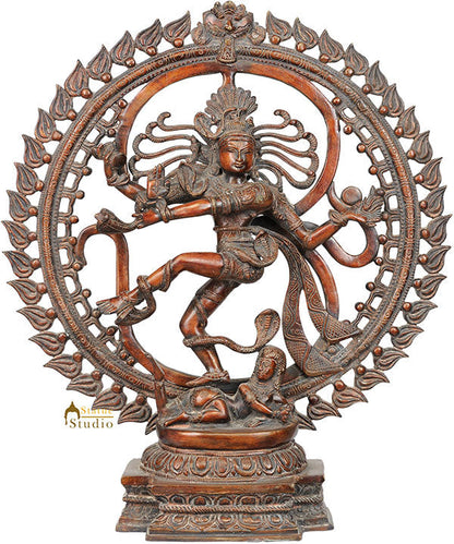 Exclusive Indian Dancing God Nataraja With OM Symbol 21" by vendor-unknown - Hindu Gods