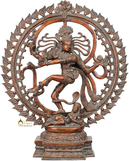 Exclusive Indian Dancing God Nataraja With OM Symbol 21" by vendor-unknown - Hindu Gods (View 2)