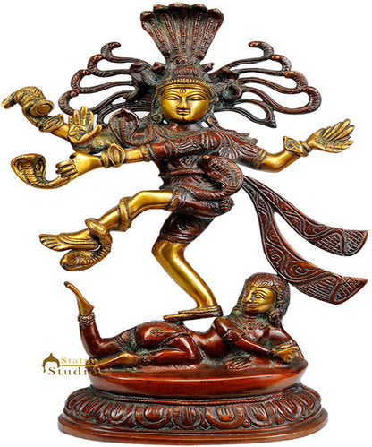 Exclusive Indian Deity Lord Shiva Dancing As Nataraja Statue for Home 14" by vendor-unknown - Hindu Gods