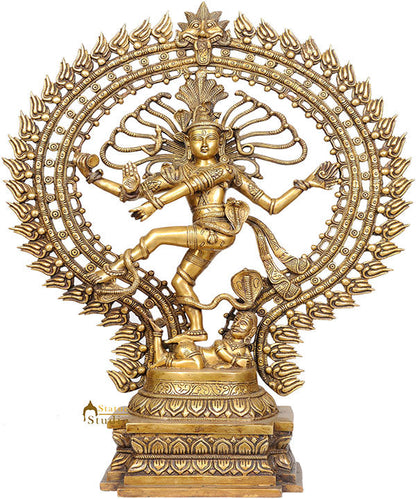 Large Size Dancing Lord Shiva As Nataraja Statue For Sale 28" by vendor-unknown - Hindu Gods