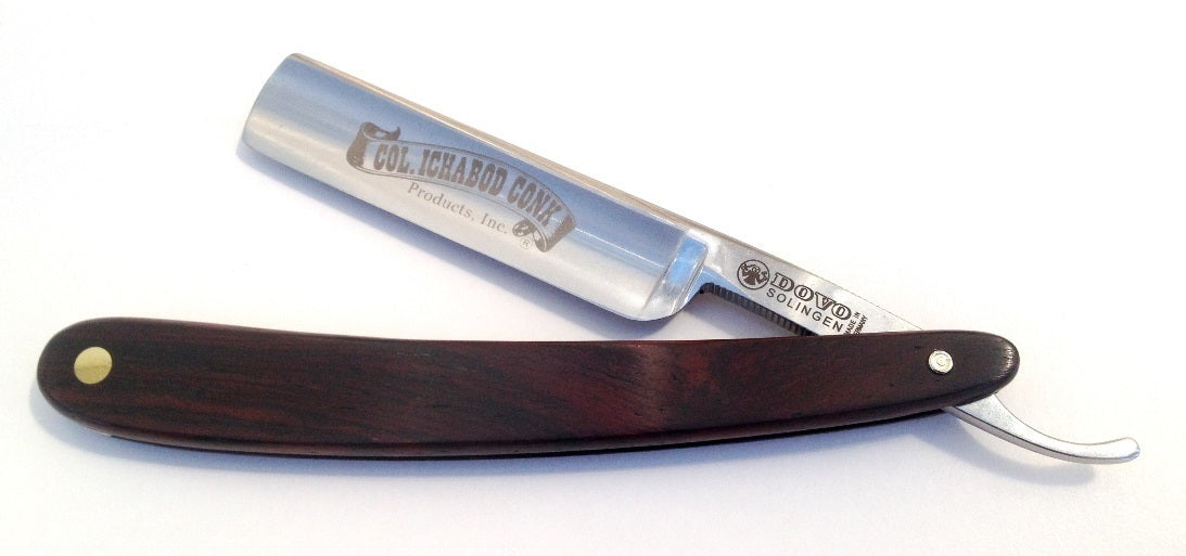 Col. Conk Cocobolo Wood 5/8" Str Razor - Eco-friendly - Sama Homes