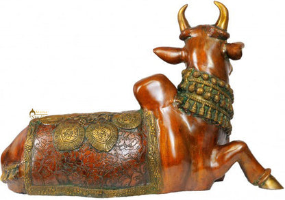 Nandi Vahana Of Hindu Lord Shiva Bhagwan Large Size 2 Feet by vendor-unknown - Spiritual (View 3)