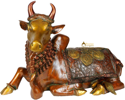 Nandi Vahana Of Hindu Lord Shiva Bhagwan Large Size 2 Feet by vendor-unknown - Spiritual (View 2)